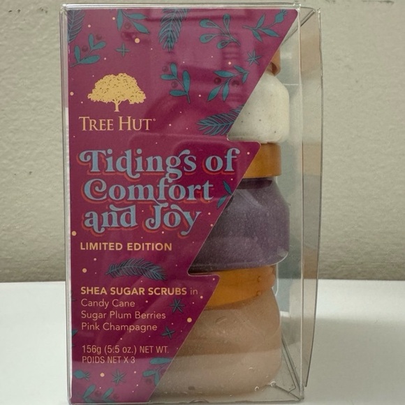 Tree Hut Limited Edition Holiday Mini Sugar Scrubs - Picture 1 of 1